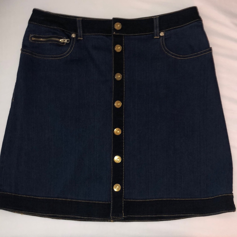 NWOT Inc denim skirt 8P